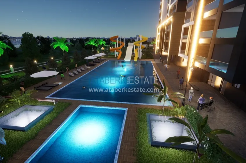 Инновационный жилой комплекс премиум-класса всего в 100 метрах от лазурного моря в Эрдемли. 5 