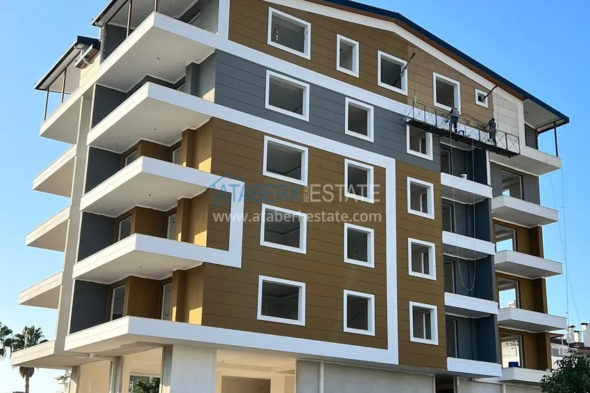 Линейные квартиры 3+1 на этапе строительства в городе Газипаша 3 