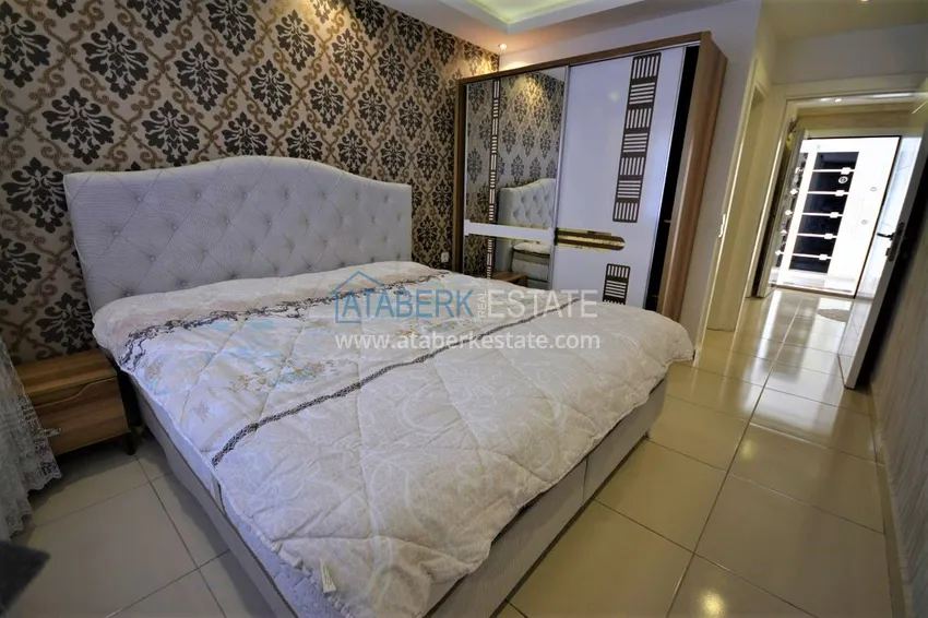 Приобрести Квартира 2+1 меблированная в комплексе с инфраструктурой, район Махмутлар – Алания 6 