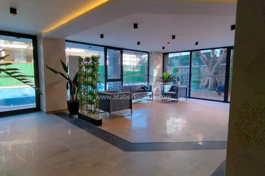 Двухкомнатная квартира с мебелью в центре Алании – 700 м от пляжа  6 