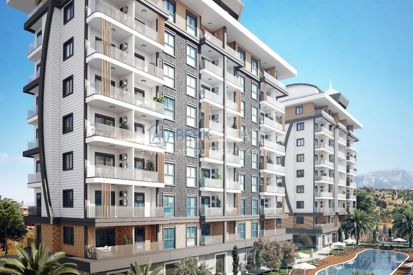 Проект офф-плана – многоквартирный комплекс с отельной инфраструктурой в районе Паяллар 6 