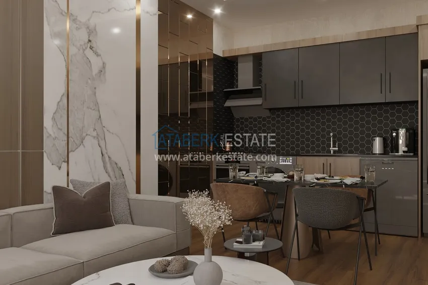 Приобрести Проект офф-плана – многоквартирный комплекс с отельной инфраструктурой в районе Паяллар 6 