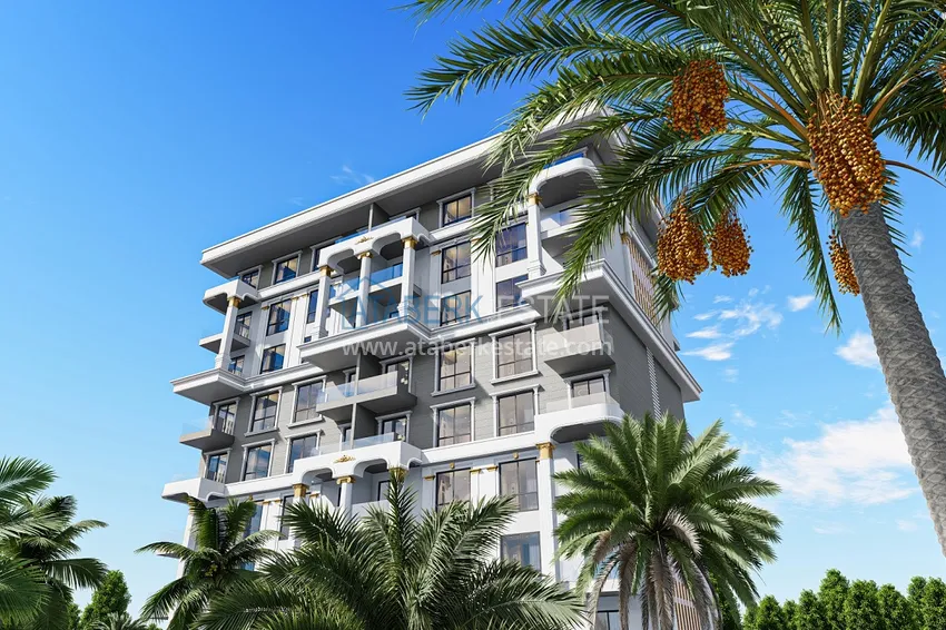 Инвестиционная недвижимость на этапе проекта – Алания, район Паяллар 7 