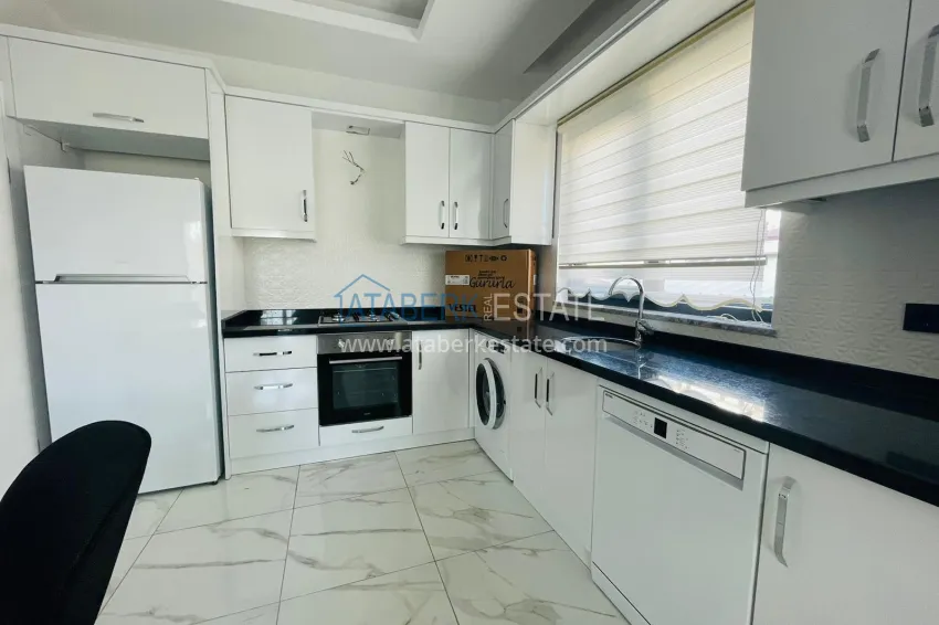 Приобрести Квартира 1+1 в Махмутларе с новой мебелью в молодом комплексе 6 