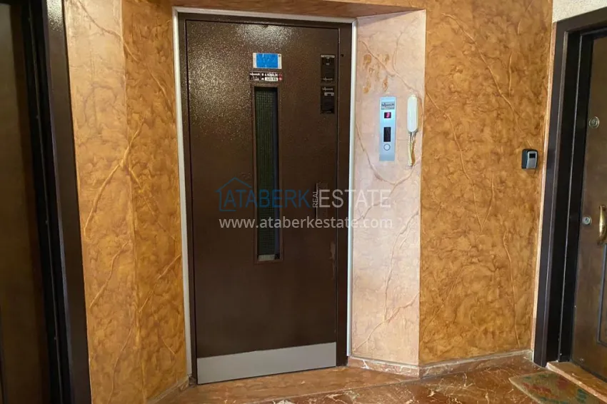 Квартира 2+1 в центре Алании с новой современной мебелью и открытым видом из окна. Недвижимость подходит для ВНЖ 6 