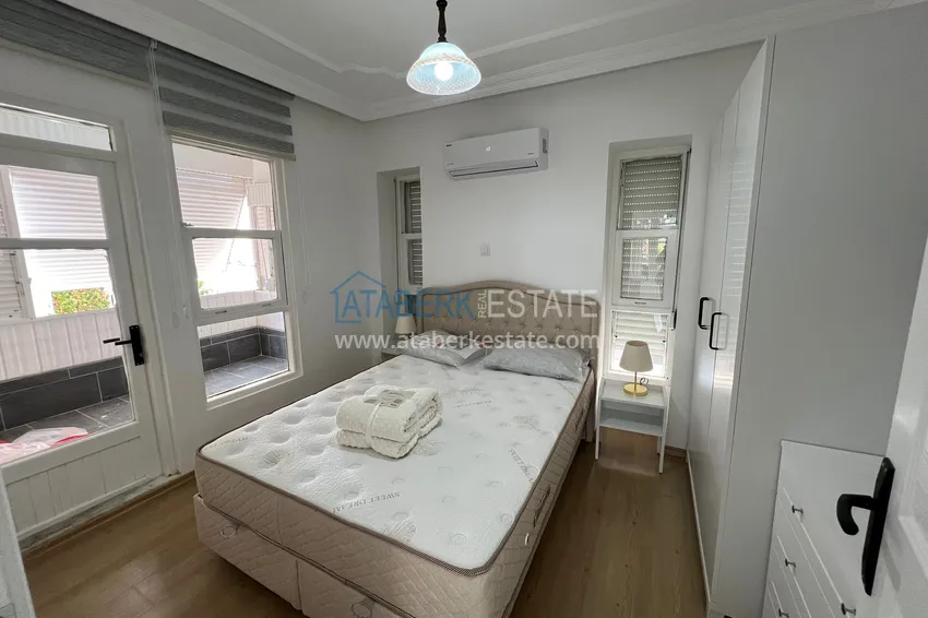 Приобрести Квартира 2+1 с видом на море после ремонта с новой мебелью в районе Оба, Алания 6 