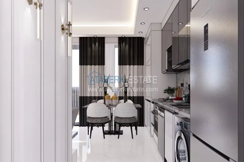 Приобрести Старт продаж! Квартиры в Газипаше в комплексе на этапе строительства 9 