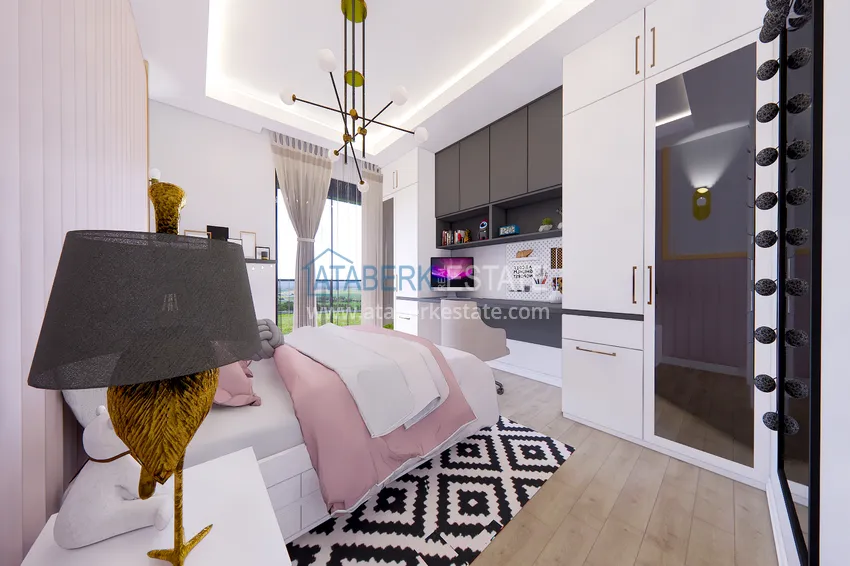 Приобрести Линейные квартиры 3+1 на этапе строительства в городе Газипаша 47 