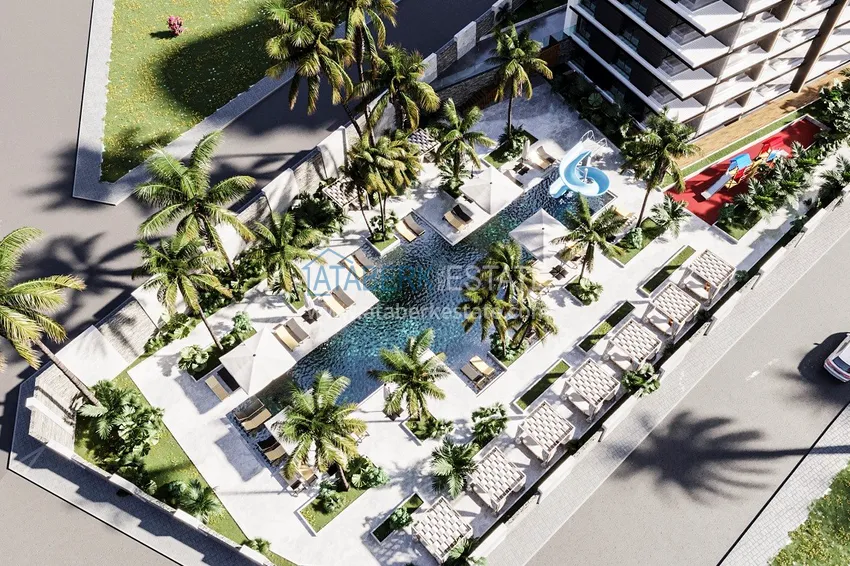 Концептуально новый проект жилого комплекса сегмента комфорт в районе Авсаллар 4 