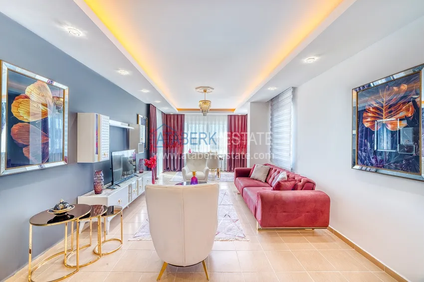 Приобрести Квартира с дизайнерским интерьером в 200 метрах от моря в районе Алании открытом для ВНЖ - Демирташ 7 