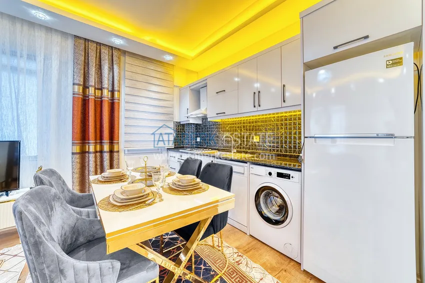 Приобрести Стильная городская квартира с авторским дизайном в 50 метрах от пляжа Кейкубат - центр Алании  6 