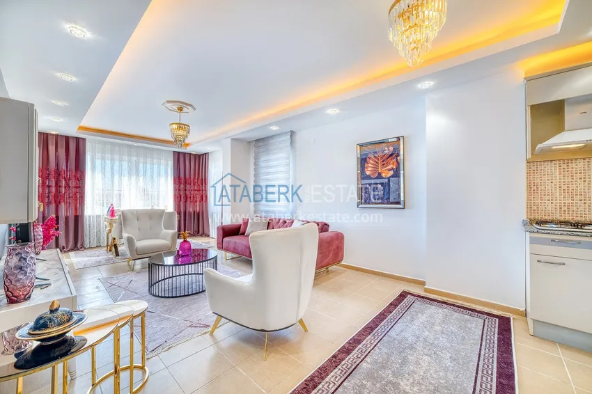 Приобрести Квартира с дизайнерским интерьером в 200 метрах от моря в районе Алании открытом для ВНЖ - Демирташ 8 