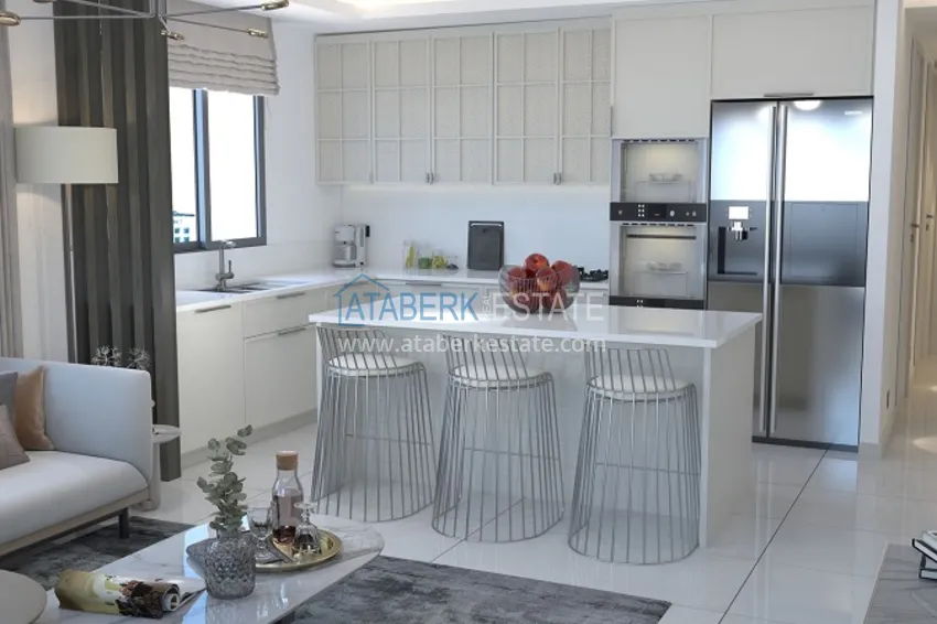 Приобрести Инновационный жилой комплекс премиум-класса всего в 100 метрах от лазурного моря в Эрдемли. 6 