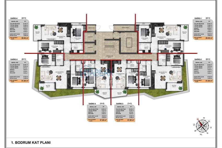 Купить дешево Люкс комплекс в Демирташе. КВАРТИРЫ С РАССРОЧКОЙ НА 5 ЛЕТ!  7 