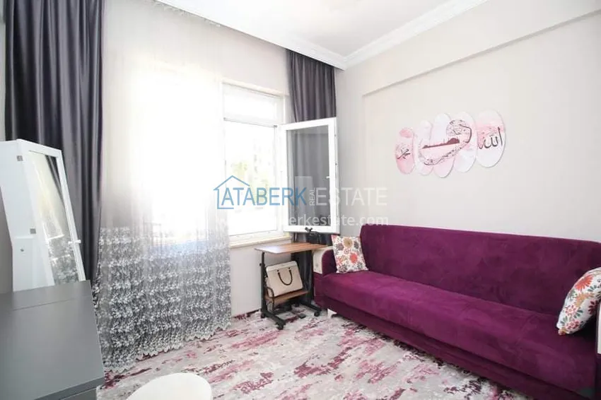 Приобрести Частично меблированная квартира 2+1 всего в 50 метрах от моря, район Тосмур – Алания 7 