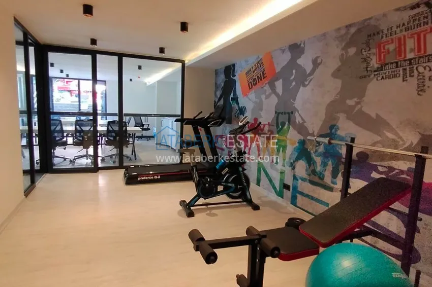 Двухкомнатная квартира с мебелью в центре Алании – 700 м от пляжа  7 