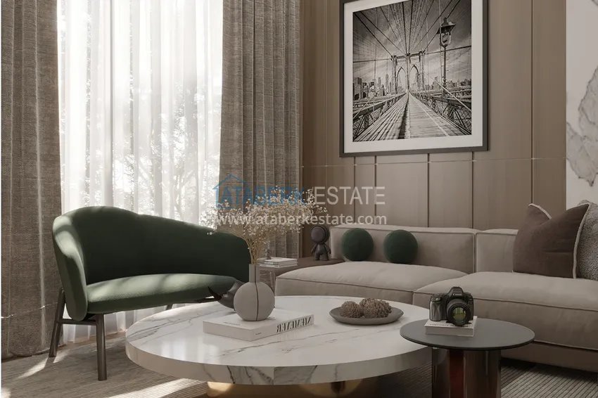 Приобрести Проект офф-плана – многоквартирный комплекс с отельной инфраструктурой в районе Паяллар 7 