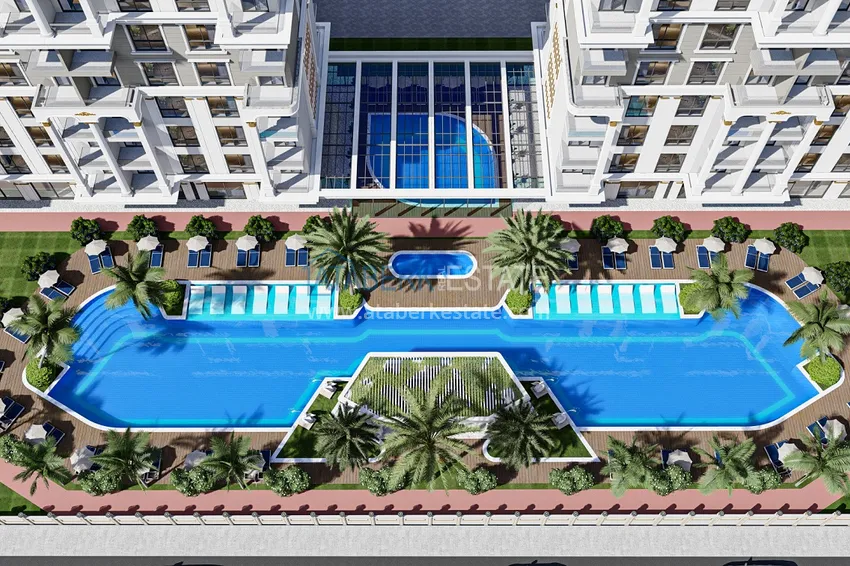 Инвестиционная недвижимость на этапе проекта – Алания, район Паяллар 8 