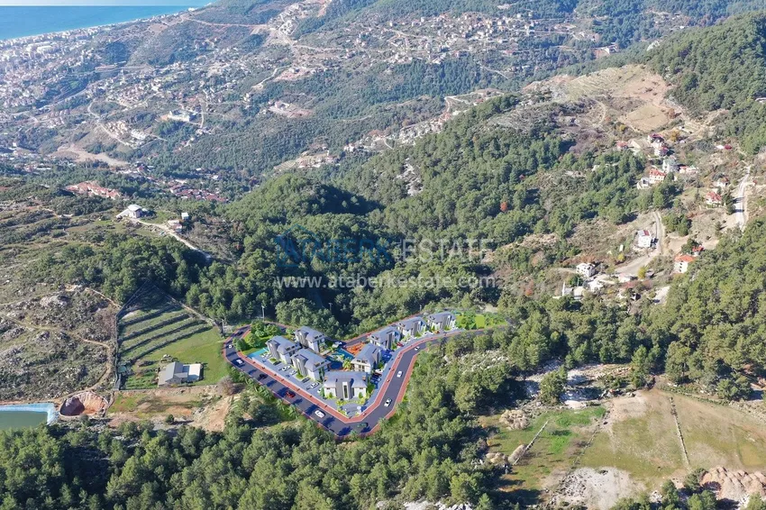 Новый проект ультрасовременного жилого комплекса в Алании – район Бекташ 8 