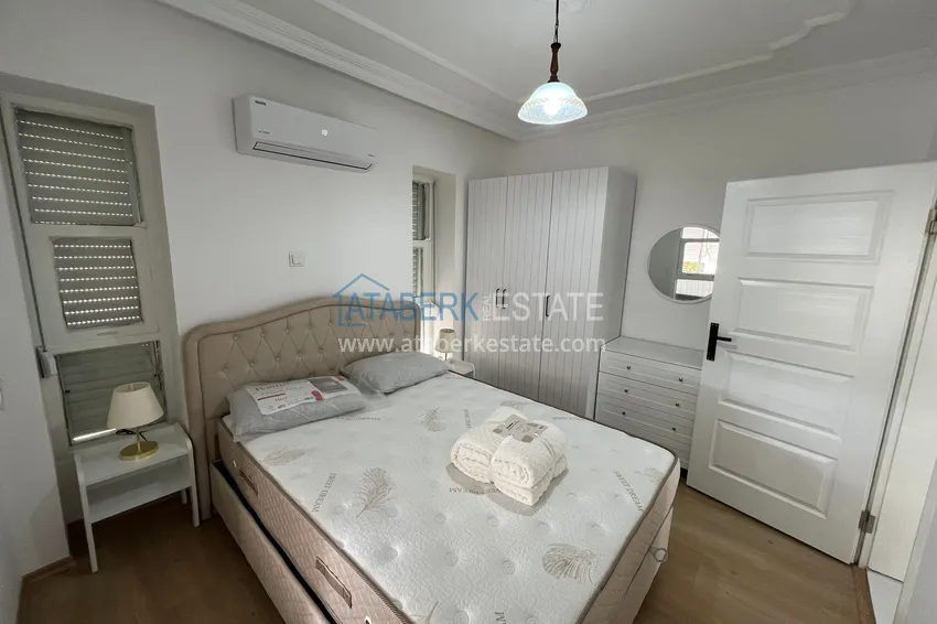 Приобрести Квартира 2+1 с видом на море после ремонта с новой мебелью в районе Оба, Алания 7 