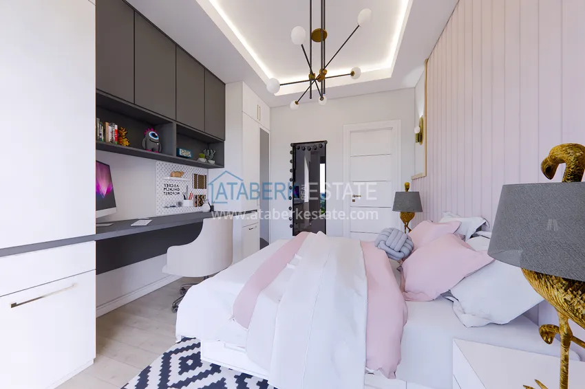 Приобрести Линейные квартиры 3+1 на этапе строительства в городе Газипаша 48 