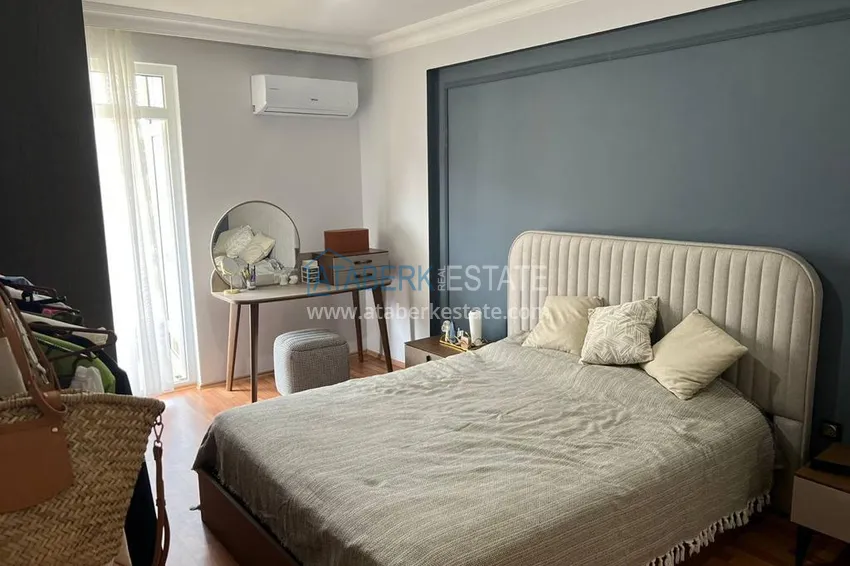 Приобрести Квартира 2+1 с мебелью и застекленными балконами в районе Алании открытом для ВНЖ - Джикджилли 7 