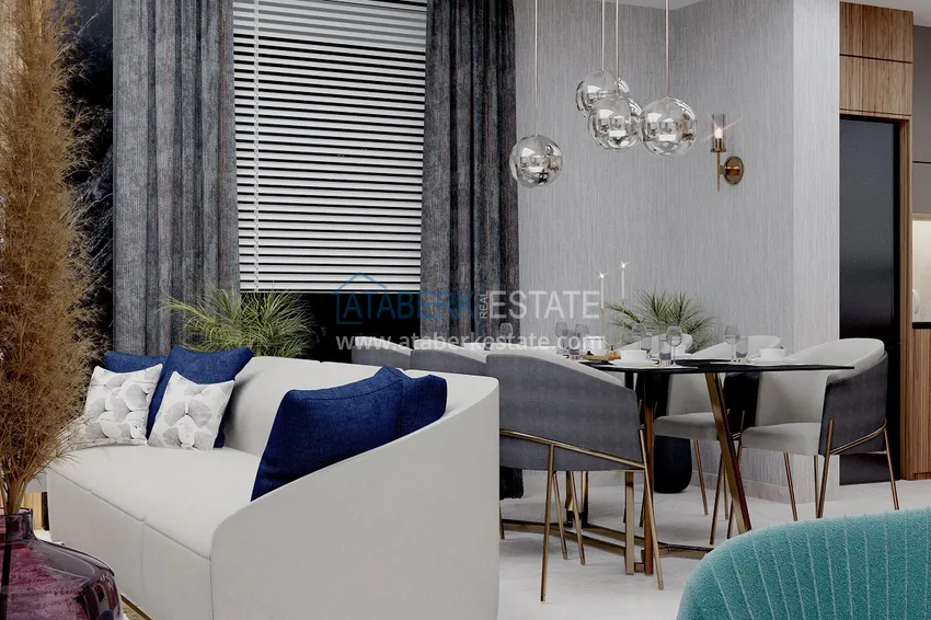 Приобрести Новый проект ультрасовременного жилого комплекса в Алании – район Бекташ 21 