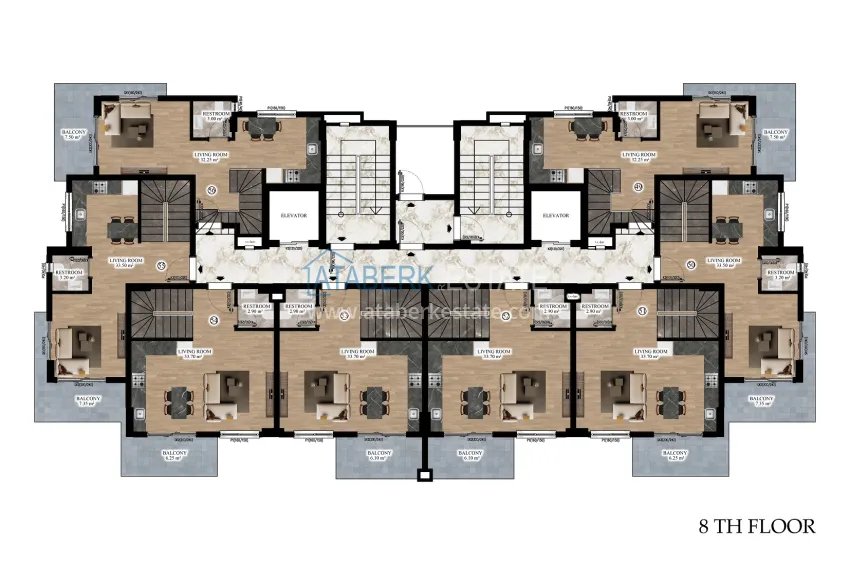 Купить дешево Строящийся жилой комплекс премиального класса в Алании, район Паяллар 3 