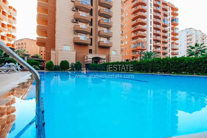 Квартира 2+1 меблированная с видом на море и горы, район Махмутлар – Алания 9 