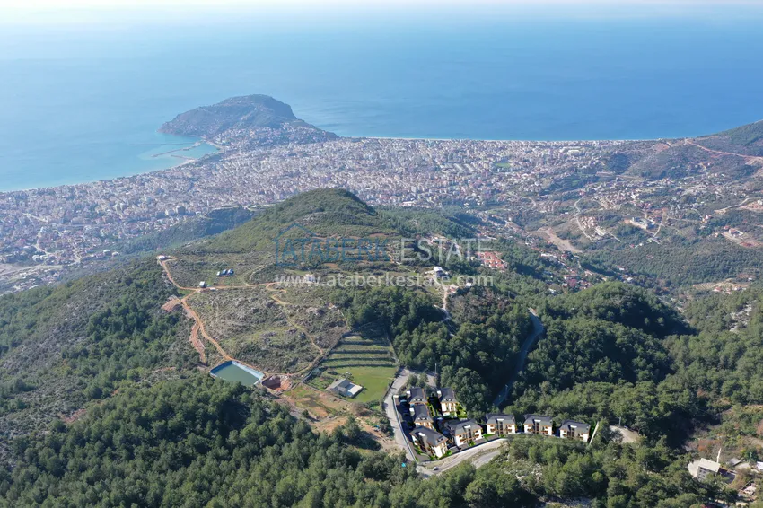 Новый проект ультрасовременного жилого комплекса в Алании – район Бекташ 9 