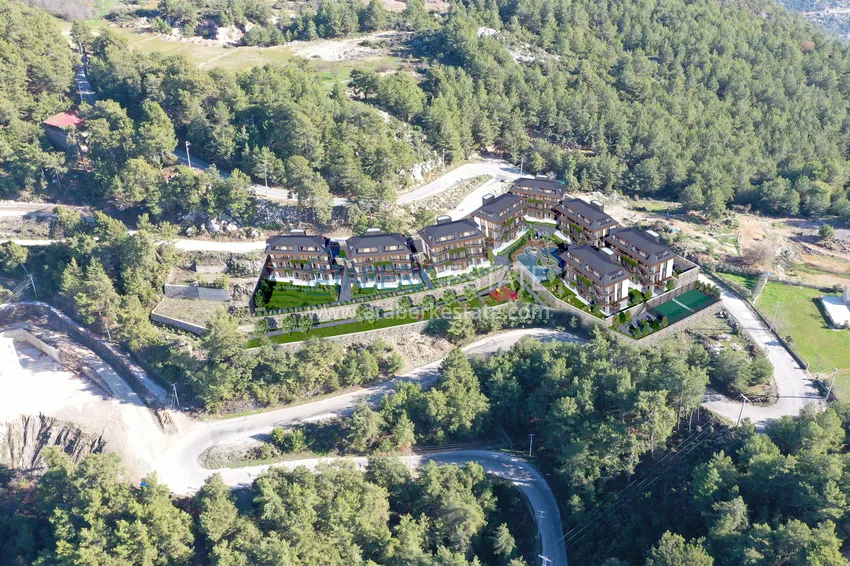 Новый проект ультрасовременного жилого комплекса в Алании – район Бекташ 10 