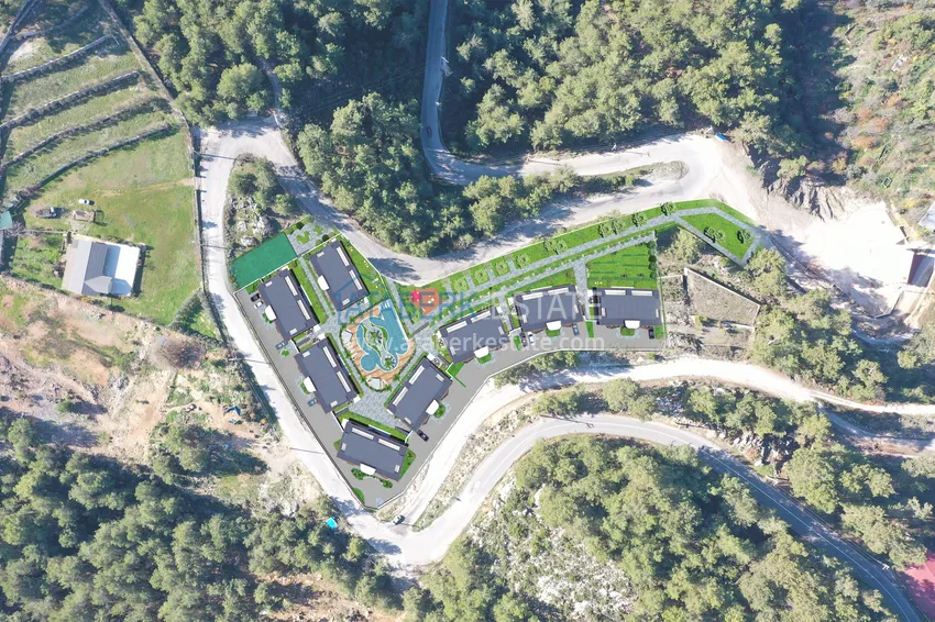 Новый проект ультрасовременного жилого комплекса в Алании – район Бекташ 11 