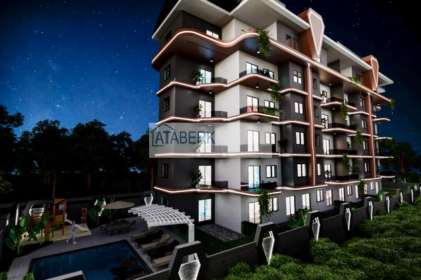 Новый проект жилого комплекса комфорт-класса в Газипаше, район Пазарджи 9 