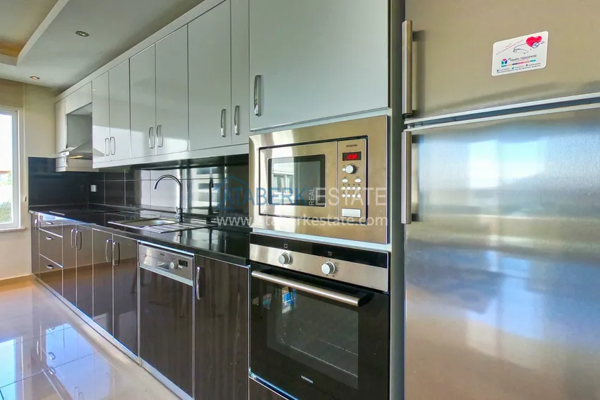 Приобрести Квартира 3+1 меблированная с видом на море, Каргыджак – Алания 8 