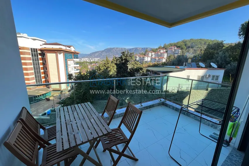 Приобрести Квартира 1+1 меблированная с видом на море и горы в Каргыджак, Алания, 70 кв.м 8 