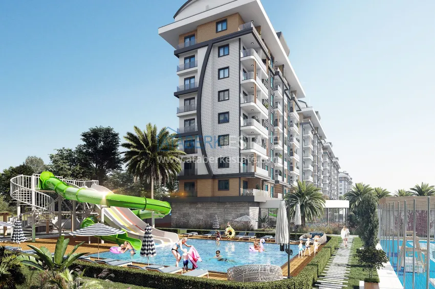 Проект офф-плана – многоквартирный комплекс с отельной инфраструктурой в районе Паяллар 8 