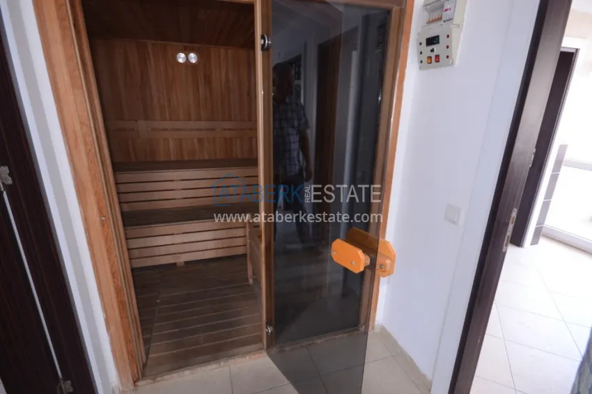 Квартира 2+1 меблированная с видом на горы, центр Алании 10 