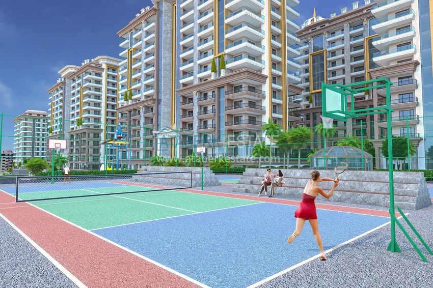 Элитная недвижимость в Алании, Махмутлар от инвестора в строящемся комплексе 5 