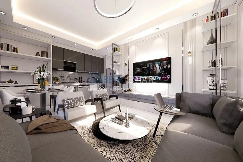 Приобрести Старт продаж! Квартиры в Газипаше в комплексе на этапе строительства 11 