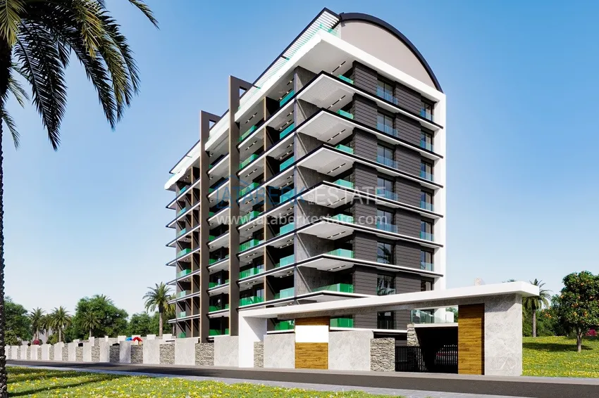 Концептуально новый проект жилого комплекса сегмента комфорт в районе Авсаллар 6 