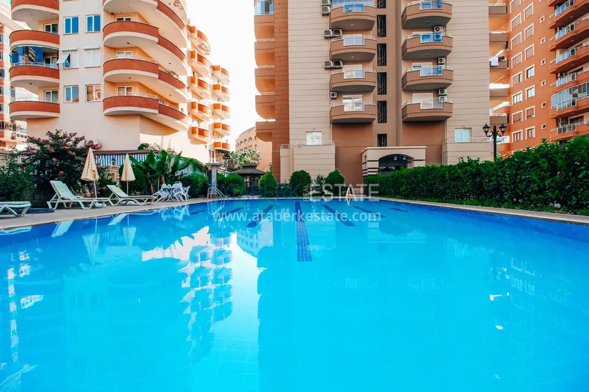 Квартира 2+1 меблированная с видом на море и горы, район Махмутлар – Алания 10 