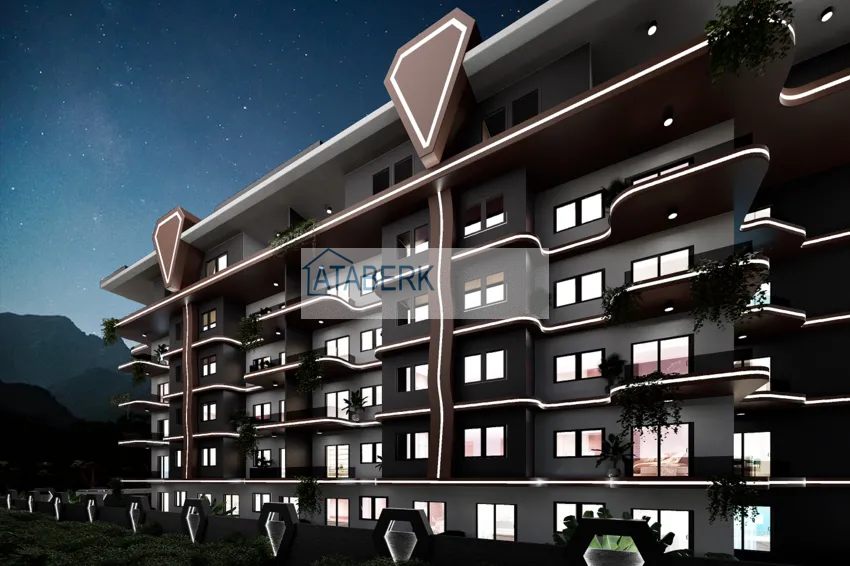 Новый проект жилого комплекса комфорт-класса в Газипаше, район Пазарджи 10 