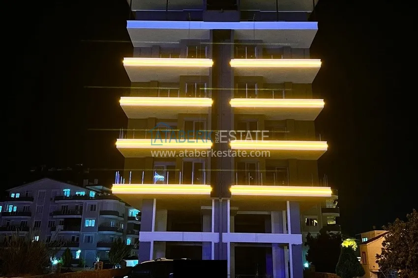 Линейные квартиры 3+1 на этапе строительства в городе Газипаша 5 