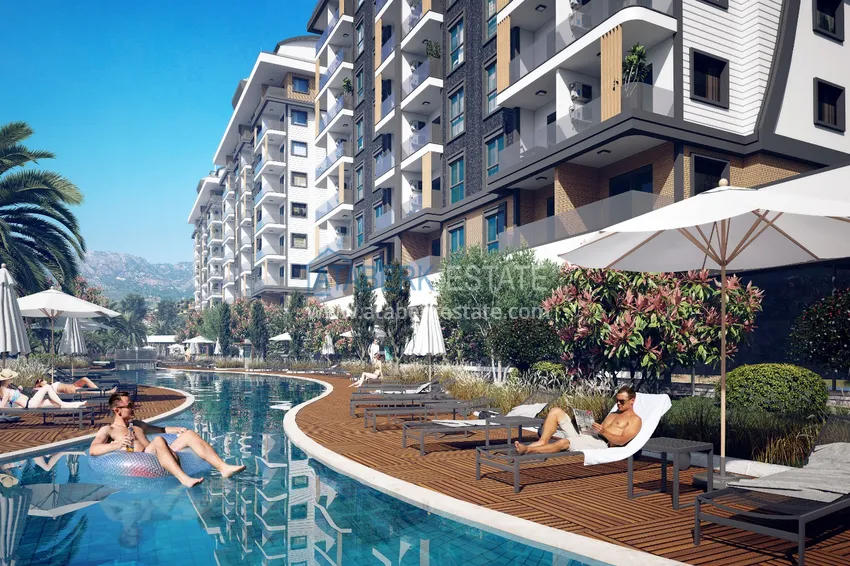 Проект офф-плана – многоквартирный комплекс с отельной инфраструктурой в районе Паяллар 9 