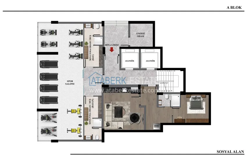 Купить дешево Новый инвестиционный проект жилого комплекса в Газипаше, Пазарджи 13 