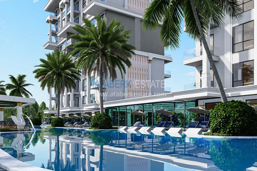 Инвестиционная недвижимость на этапе проекта – Алания, район Паяллар 11 