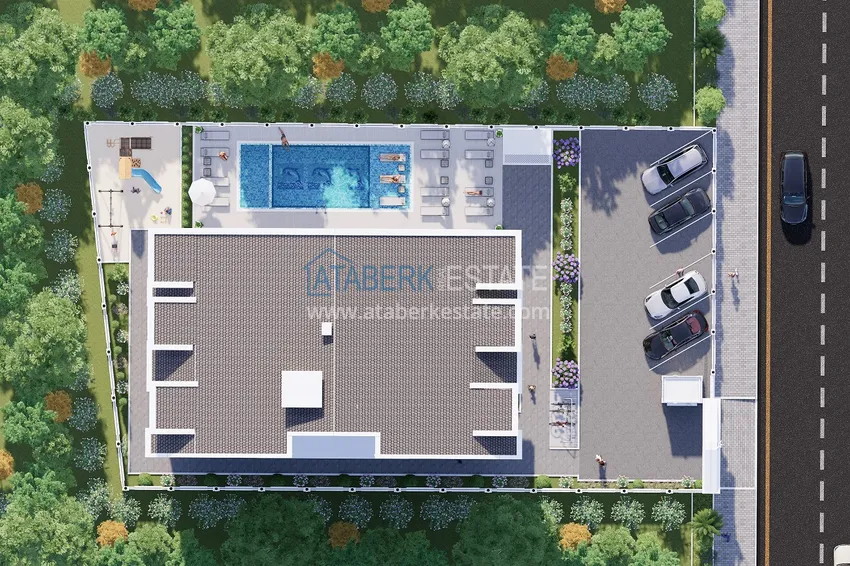 Недвижимость от застройщика на этапе строительства в Газипаше  9 