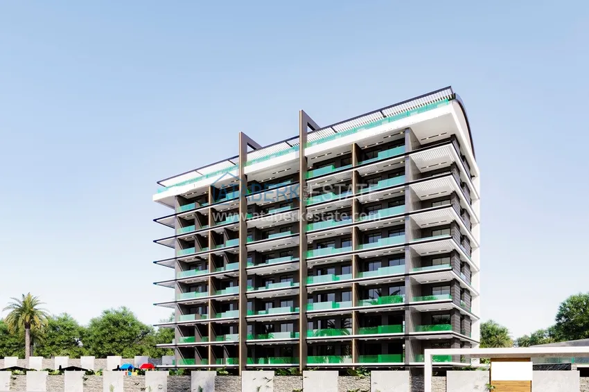 Концептуально новый проект жилого комплекса сегмента комфорт в районе Авсаллар 7 