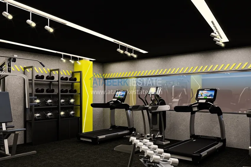 Концептуально новый проект жилого комплекса сегмента комфорт в районе Авсаллар 21 