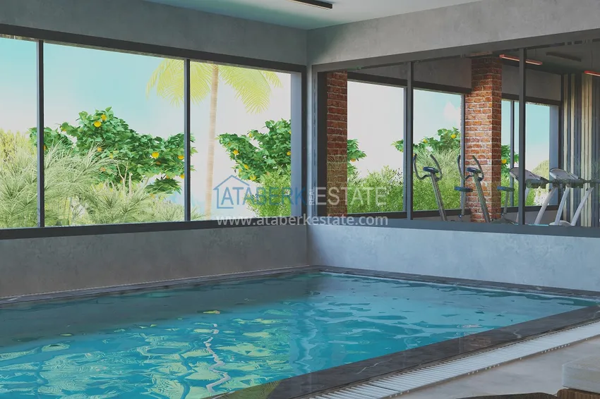 Новый проект ультрасовременного жилого комплекса в Алании – район Бекташ 56 